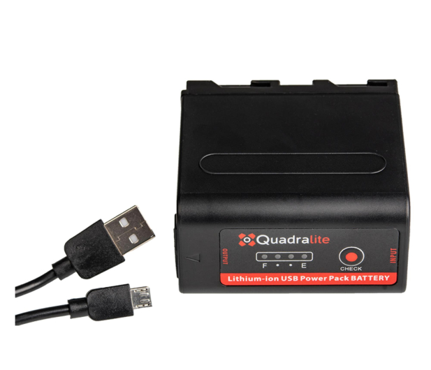 Quadralite NP-F970Pro-USB - 1470050 - zdjęcie
